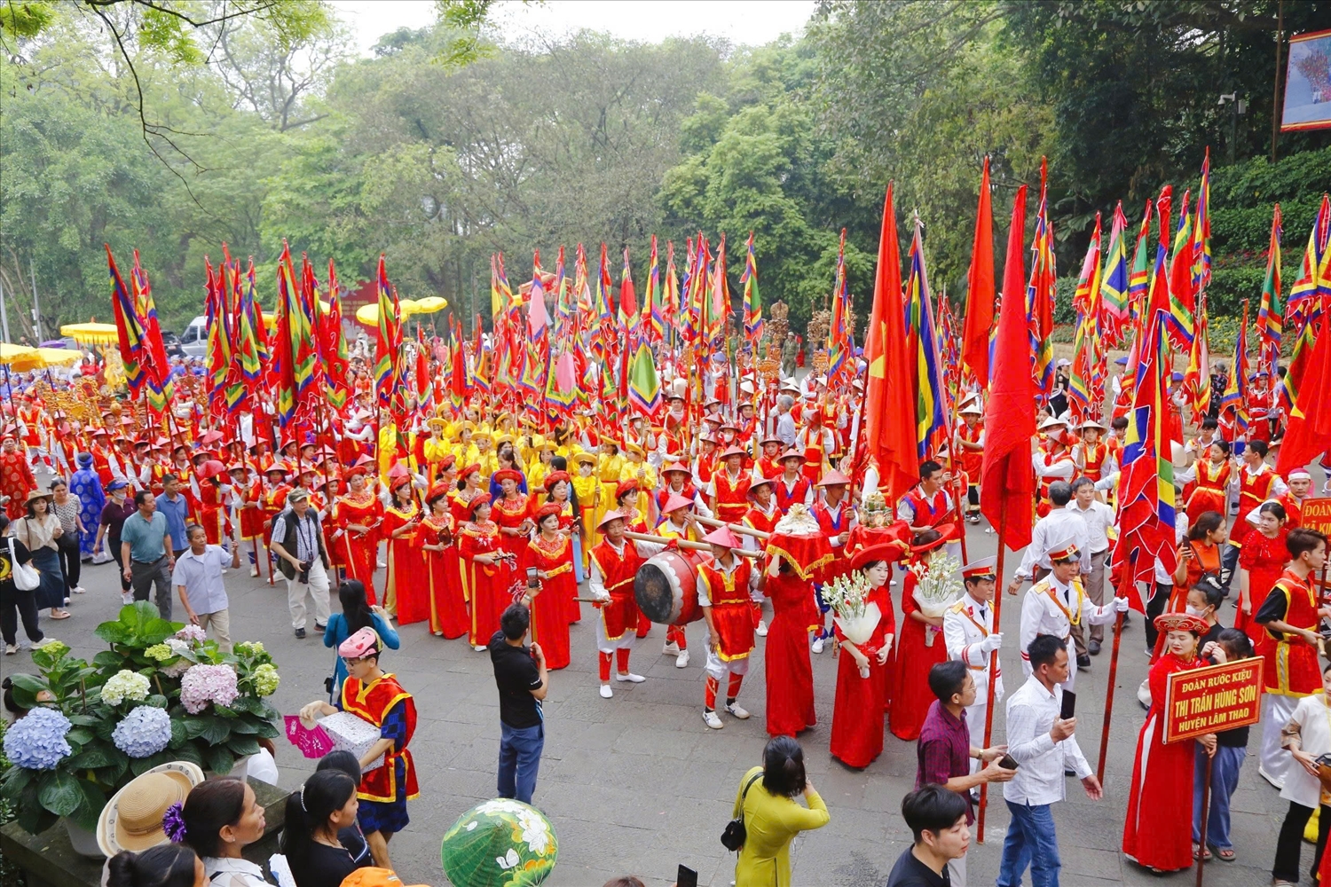 Schedule and organization plan for holidays at Hung Temple Festival and the Hung Kings Land Culture and Tourism Week 2026